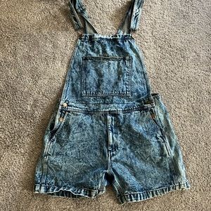 Chubbies Acid Wash Shortalls Overalls Chubberalls RARE